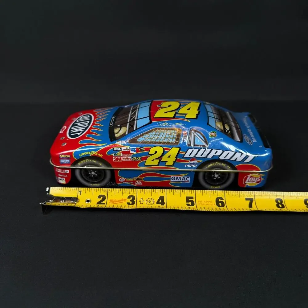 NASCAR Jeff Gordon Dupont 24 Palmer's Candy Collectable Tin New